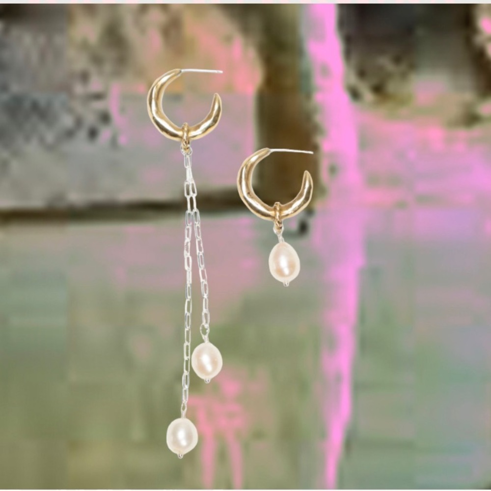 Plutonia Blue Roma Earrings